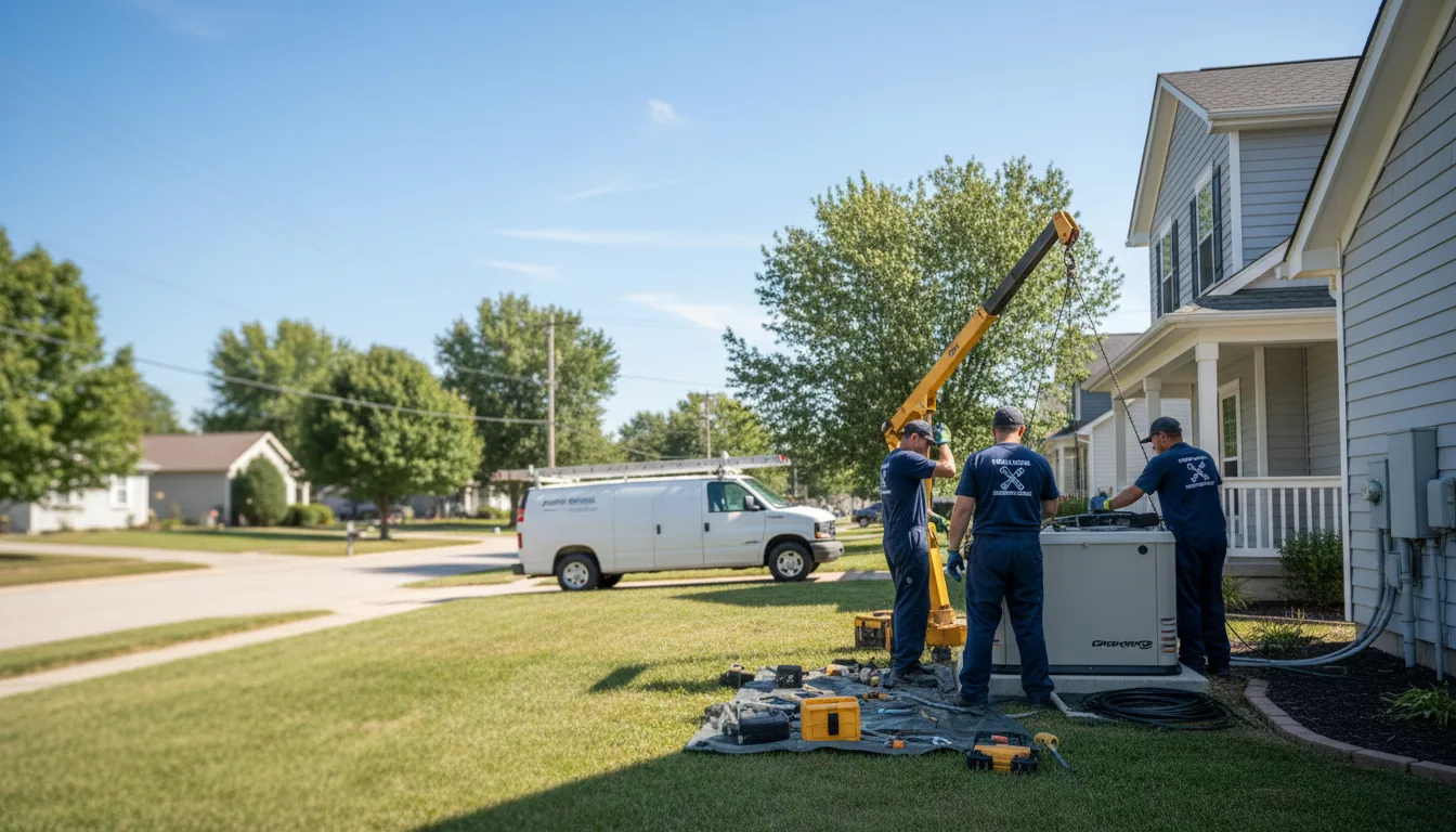 Generator Installation in Falcon Heights, TX near me